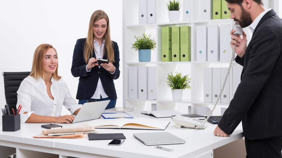 People meeting in the office